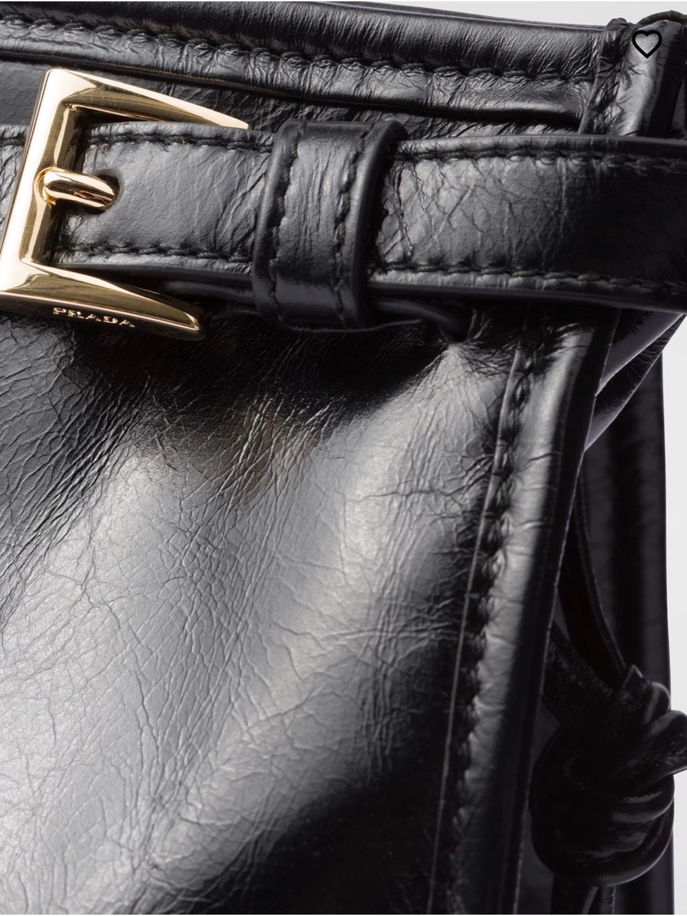 Prada Bonnie in large NEW w GHW - Picture 9 of 16